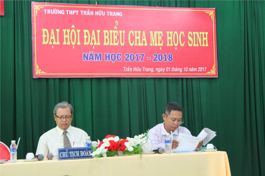 Đại hội Cha mẹ học sinh năm học 2017-2018
